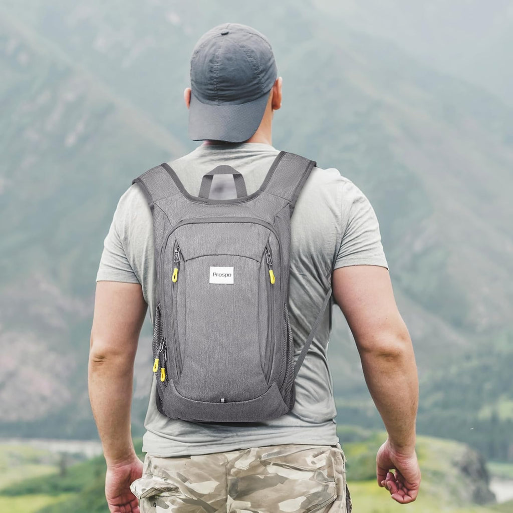 12L Hiking Backpack Small Lightweight Travel Backpack for Women Men Casual Foldable Shoulder Bag