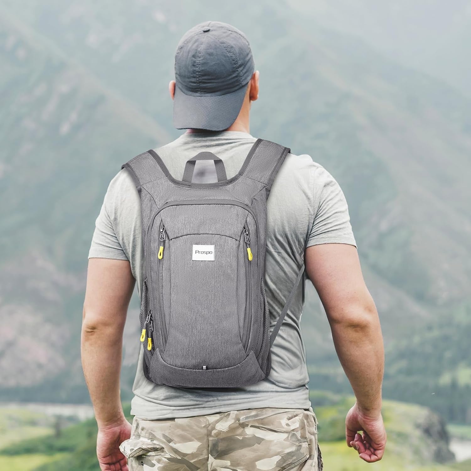 12L Hiking Backpack Small Lightweight Travel Backpack for Women Men Casual Foldable Shoulder Bag