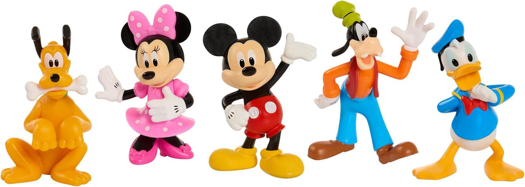 Mickey Mouse Collectible Figure Set, 5 Pack, Kids Toys for Ages 3 up by
