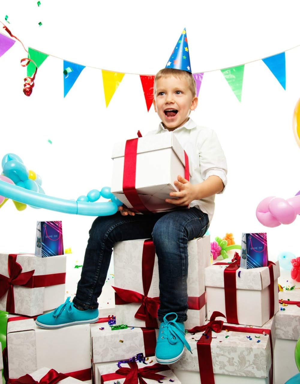 - Celebrate with an Impression Premium Laser Tag Party Favors, Gift Bags, 12 Pack