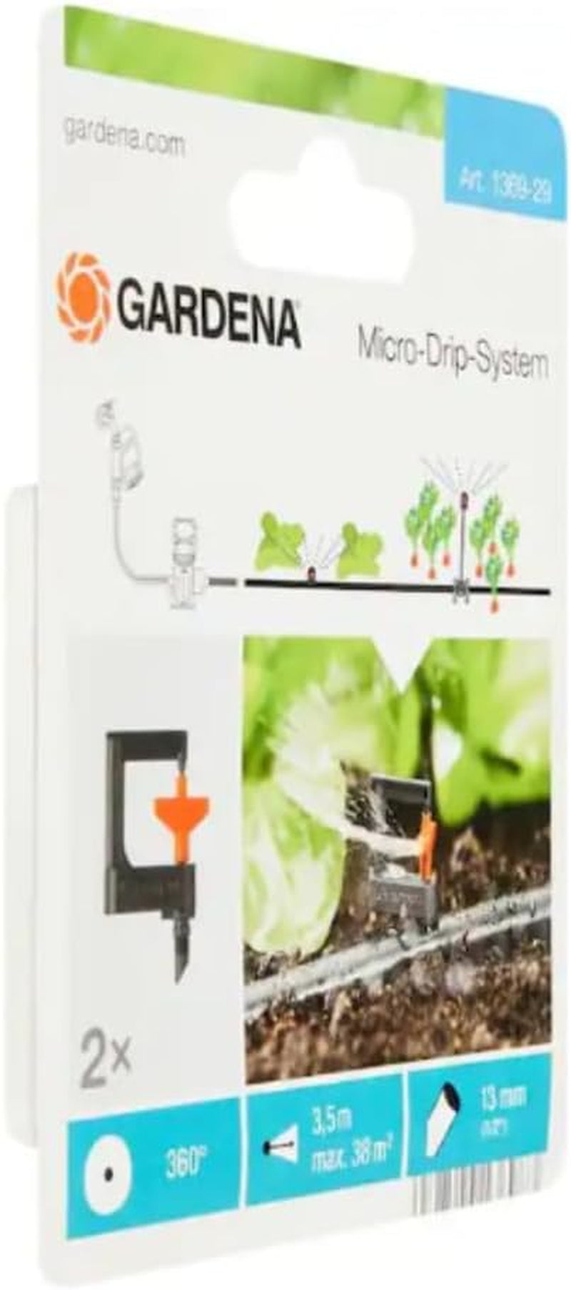 Mini Aspersor 360º Contenido : 2 Unidades