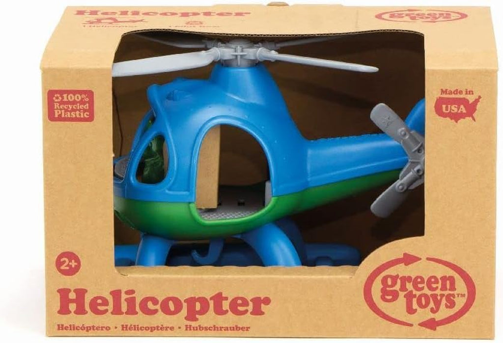 Helicopter, Blue/Green