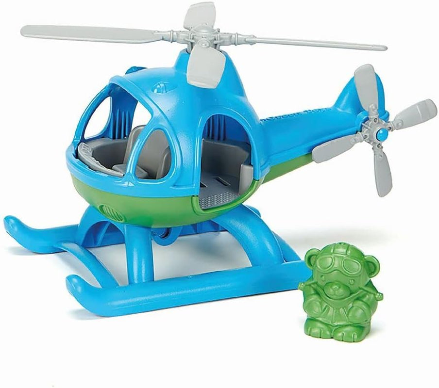 Helicopter, Blue/Green