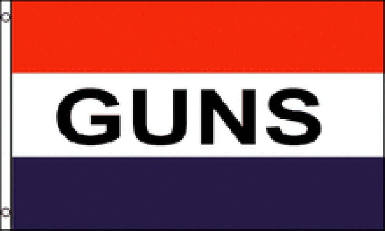Guns Flag 3X5Ft Poly
