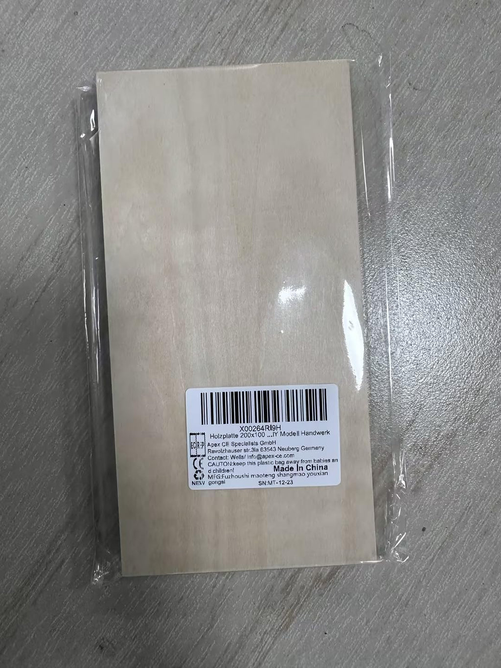 Basswood Sheets 200X100X1.5Mm Thin Plywood Sheets Craft Wood Boards 10 Pcs Unfinished Wood Sheet for Crafts Model Making DIY