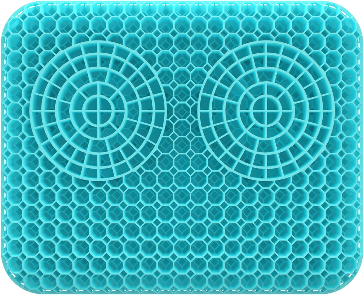 Extra Thick Gel Seat Cushion for Long Sitting, 1.6-Inch Cooling Cushion for Pressure Relief, Breathable Nonslip Cover for Office Chairs