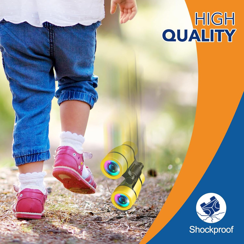 Toys for 3-7 Year Old Girl Boy:  Bird Watching Binoculars for Kids Ages 3 4 5 6 7 Year Old Girls Boys outside Learning Toy for Kid Preschool Gift Toddler Binoculars Toy Stuffers