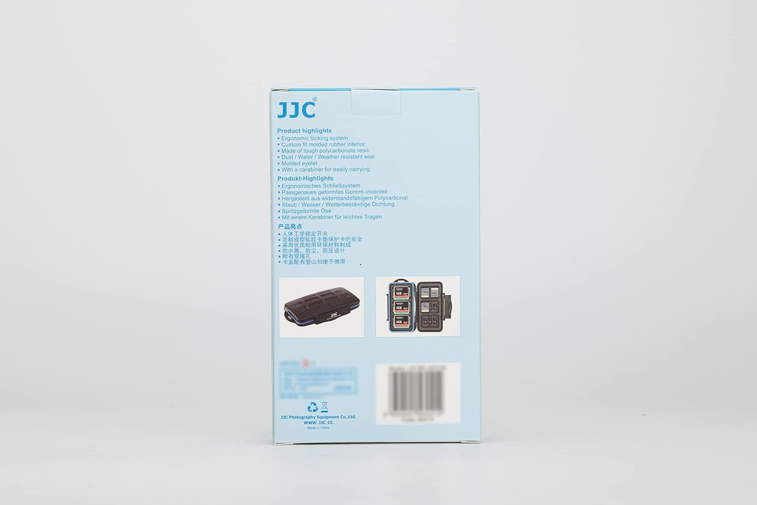 Memory Card Case, SD Card Storage Box for 12 SD Cards + 18 Micro SD + 6 CF Compact Flash Cards (36 Slots)