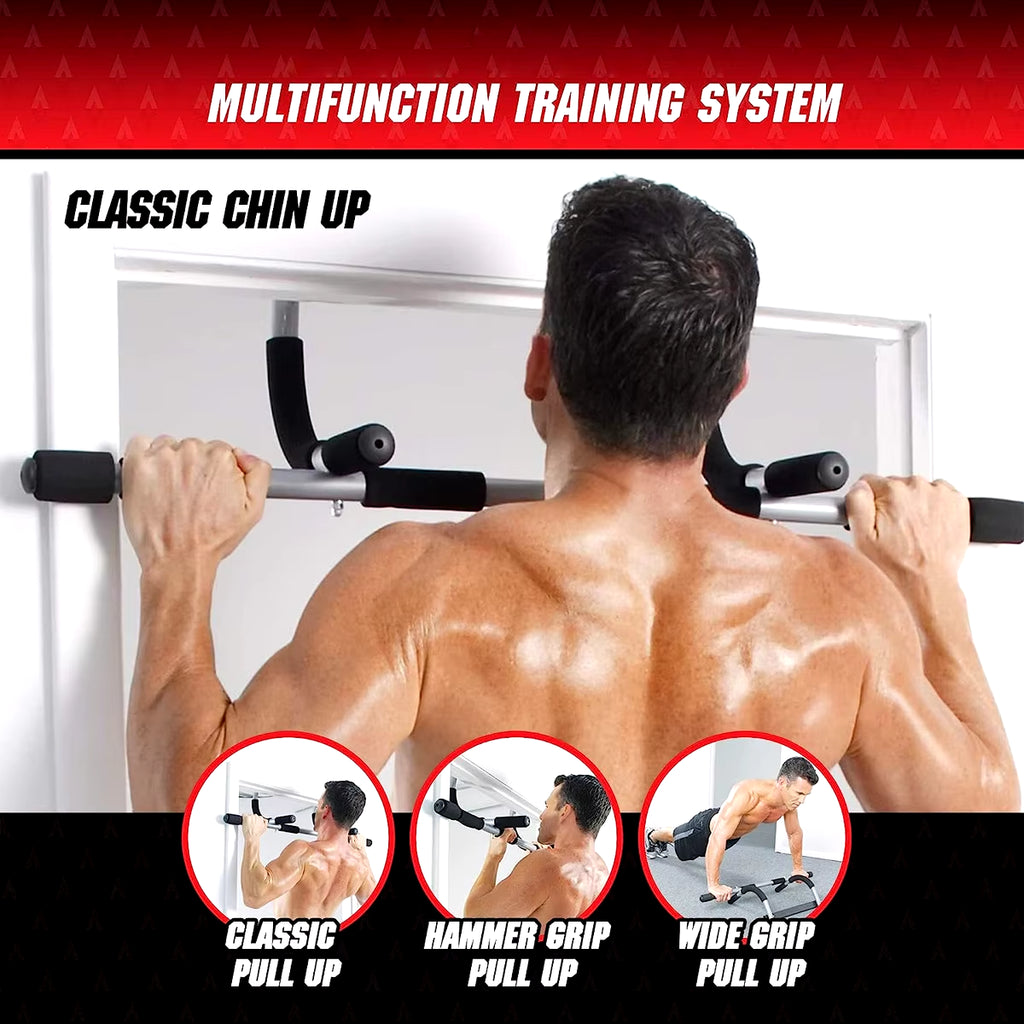 Reckstange Klimmzuggerät Für Den Innenbereich, Fitnessgeräte, Sporttraining, Stanzfreie Parallelstangen, Türrahmen-Klimmstange