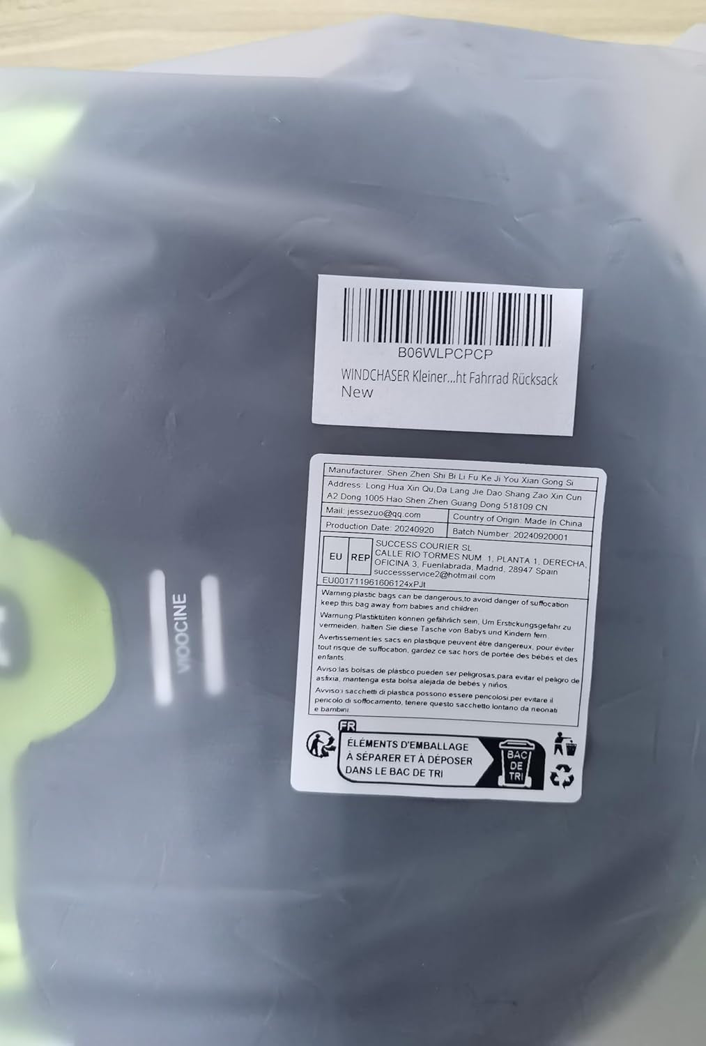 Cycling Backpack, 10L Bicycle Backpack Waterproof Breathable Bag for Outdoor Travel Hiking Climbing Biking Running Skiing (Green.)