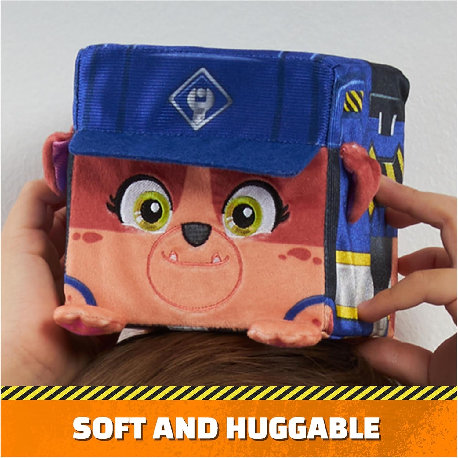 Stuffed Animals, Mix, 4-Inch Cube-Shaped Plush Toy for Kids Ages 3 and Up