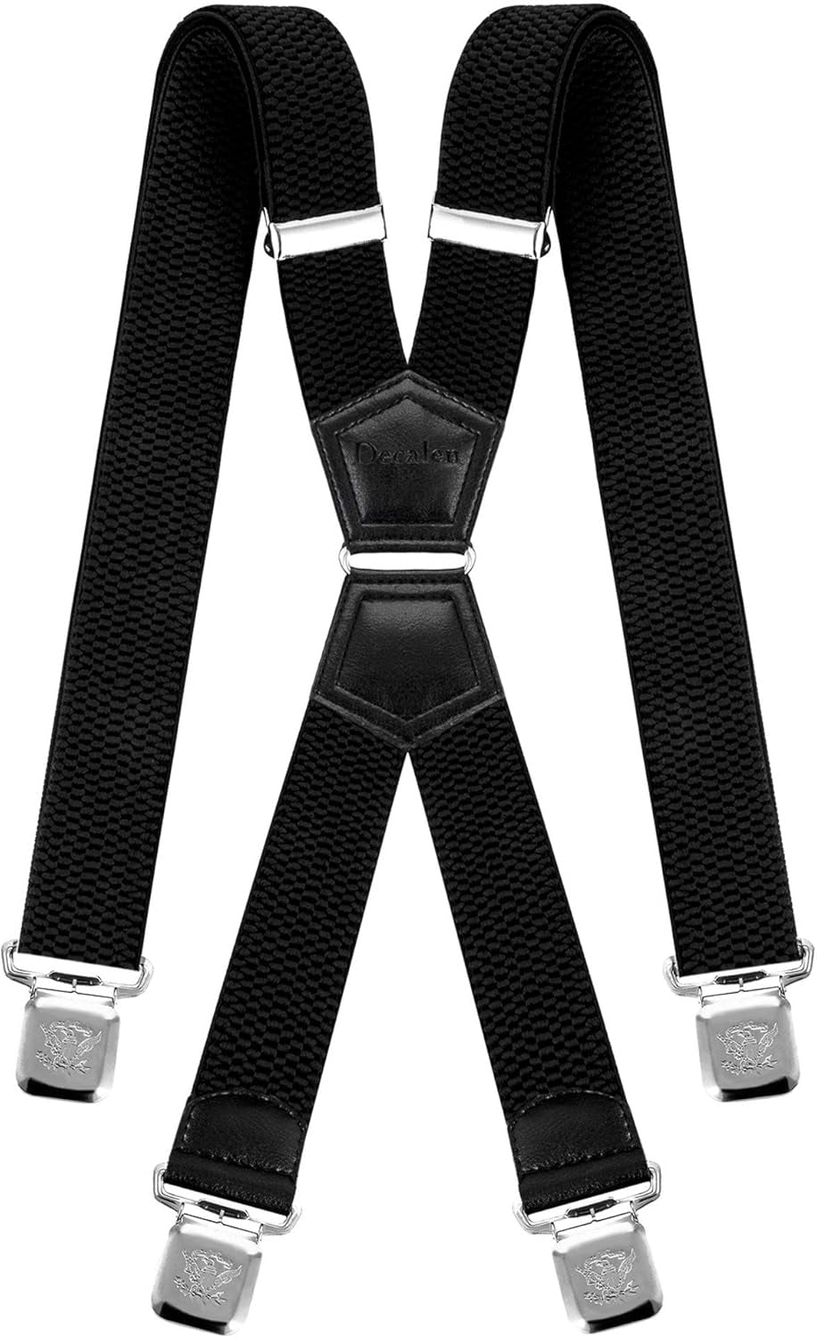 Mens Braces X Style Very Strong Clips Adjustable One Size Fits All Heavy Duty