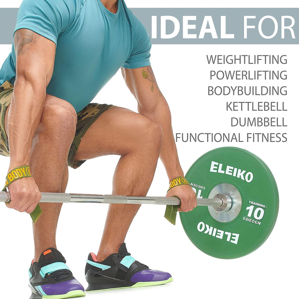 V1 Lifting Wrist Straps for Olympic Weightlifting, Rated at 660 Lb, for Weight Lifting Bodybuilding Powerlifting Deadlift Gym Fitness Crossfit, Hand Grips, Heavy Duty