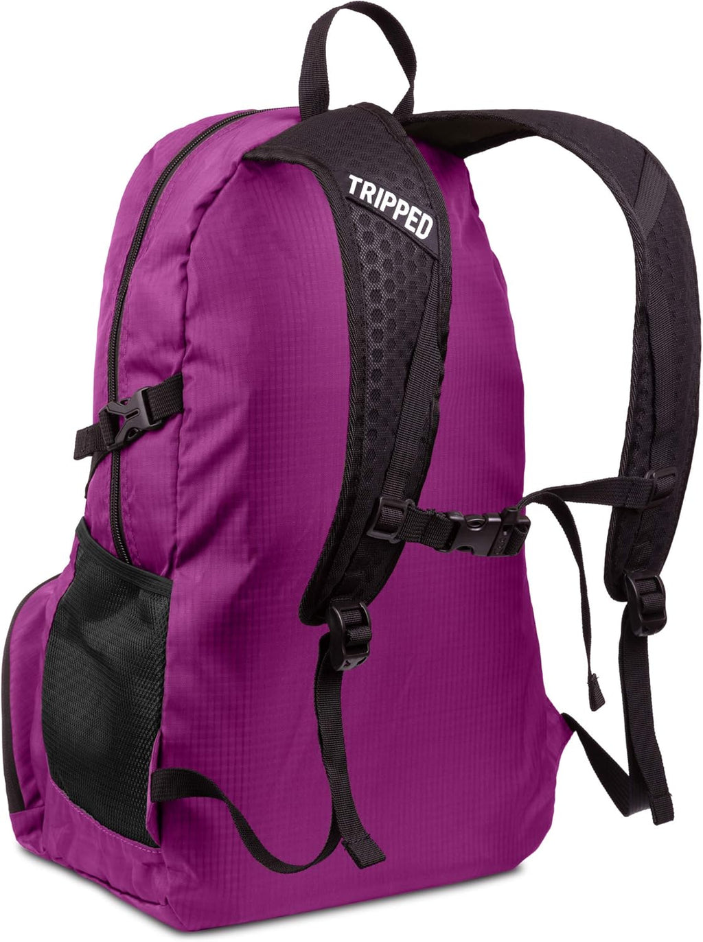 Traveling Backpack- Foldable Collapsible Lightweight Backpack for Travel (Leila Purple) 35 Liters