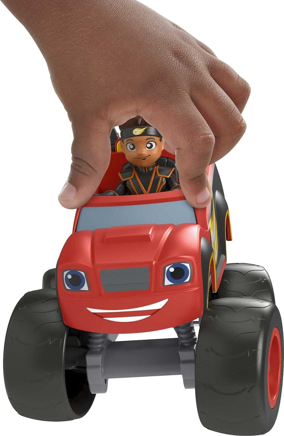 Blaze and the Monster Machines Toy Truck & Figure Set, Ninja Blaze & AJ, Preschool Racing Play Ages 3+ Years