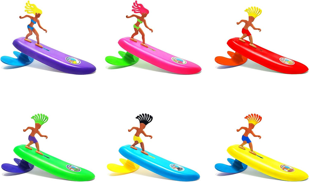 Classics Wave Powered Mini-Surfer and Surfboard Toy - Hossegor Hank