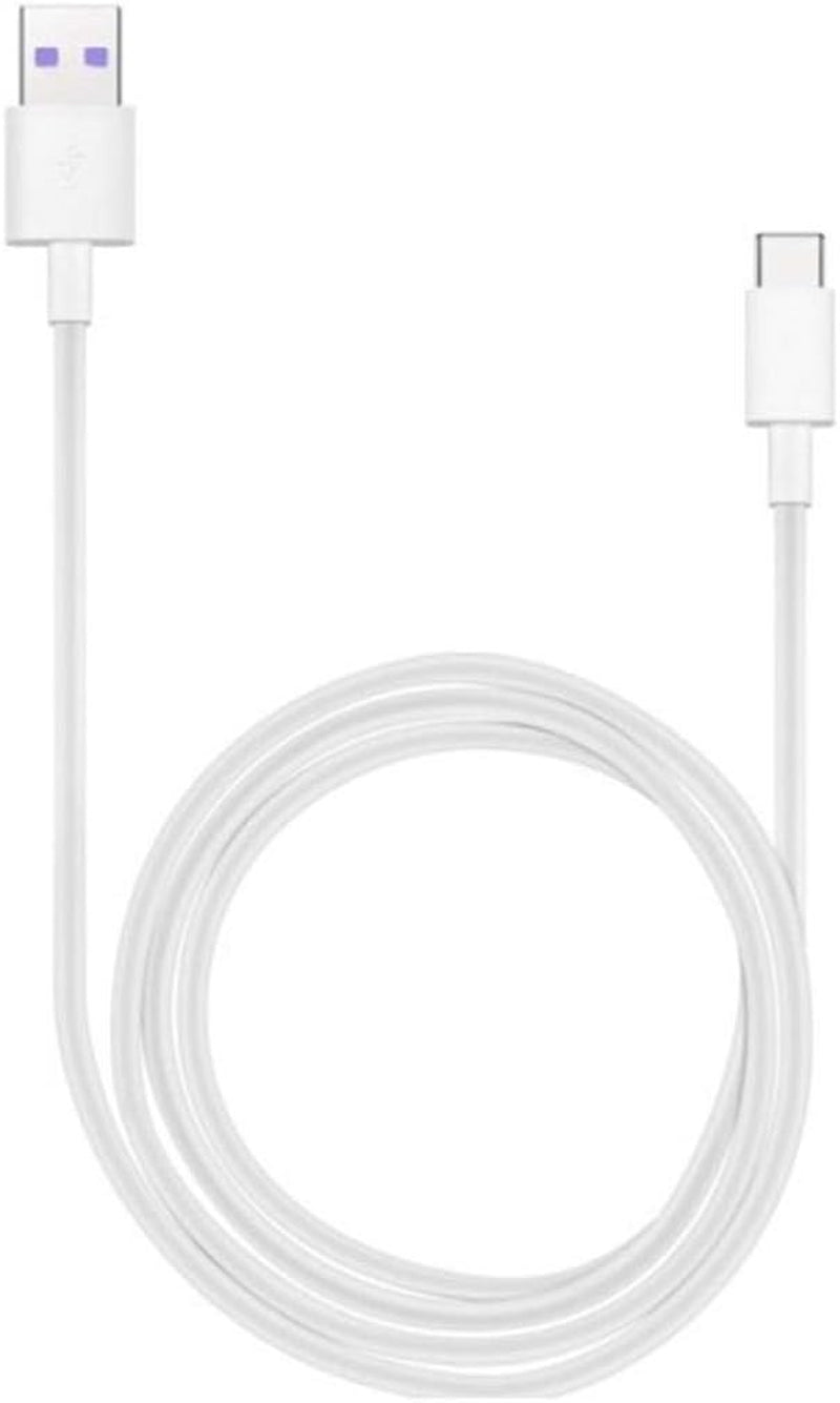 Super Charge Protocol Data Cable with USB Type-C Connector White