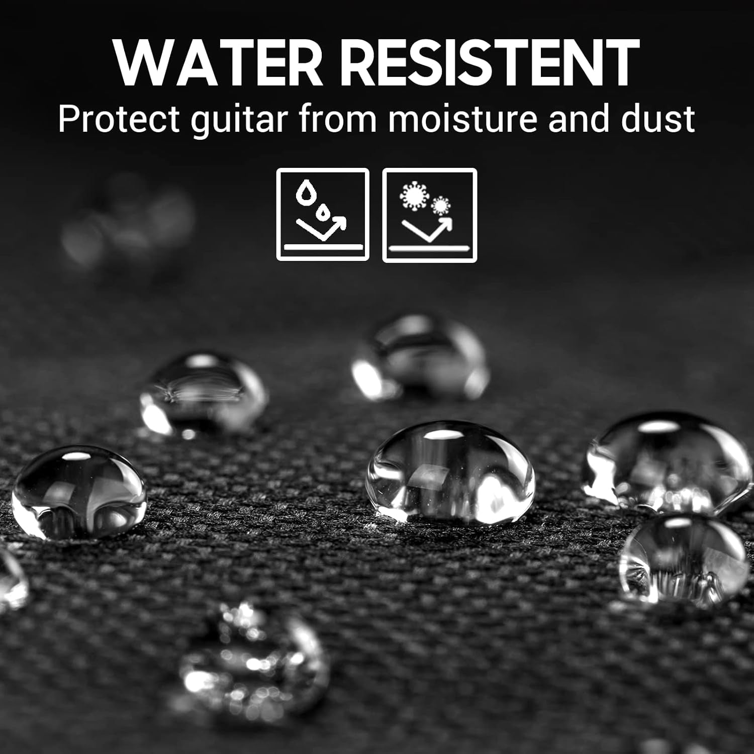 Guitar Bag Acoustic 40 41 42 Inch Guitar Case Upgraded Premium Version 12Mm Sponge Padded