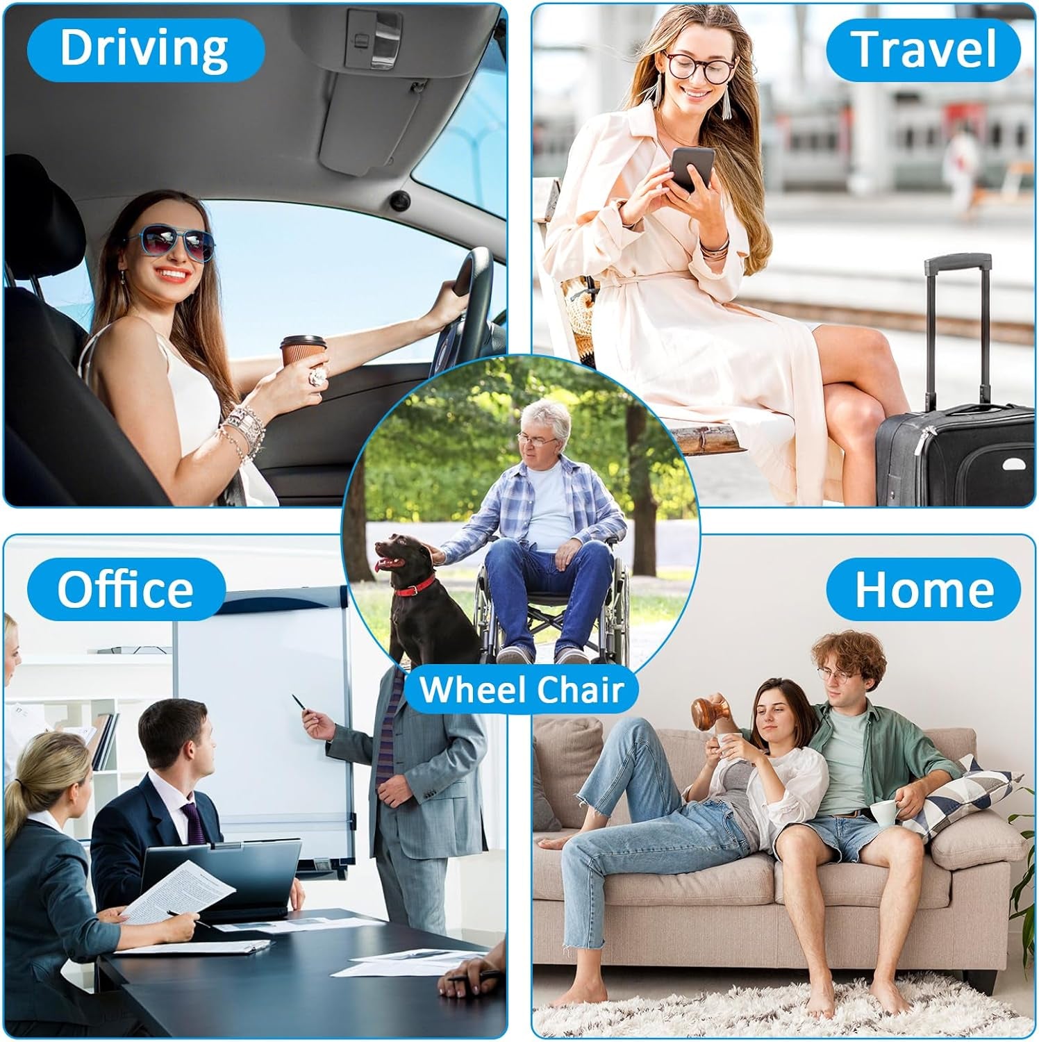 Gel Cushion for Sitting, Soft Sitter Cushion, Gel Cushion for Sitting Gel Seat Cushion for Long Sitting Breathable Cool Double Thick Seat Cushion Cushion for Office Chair Car Wheelchair