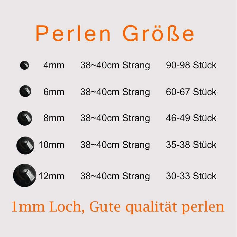Rainbow Black Obsidian Semi Precious Stone round 6Mm Beads to Make Handmade Jewellery Sold by One Strand 15 Inch APX 60 Pcs
