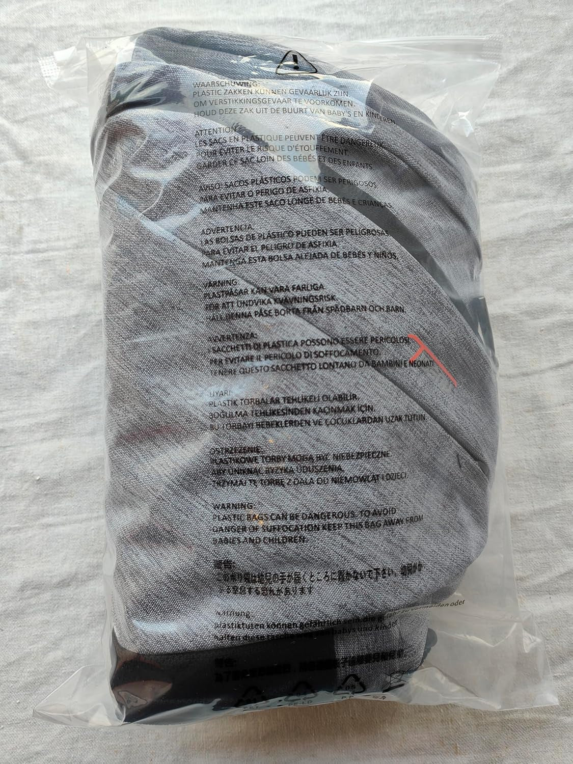 Sling Backpack, 8 Pockets Sling Bag Crossbody, 19L Large Sling Bag for Men Travel Crossbody Backpack Hiking Outdoor