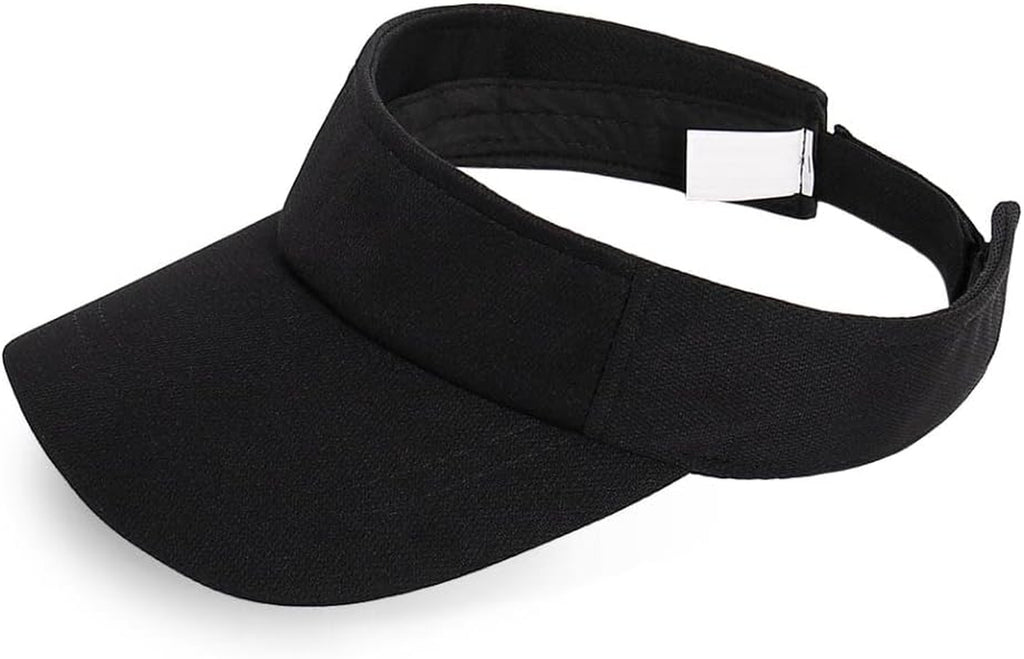 Sun Visor Hat Sports Adjustable Baseball Cap with Outdoor UV Protection for Women Men