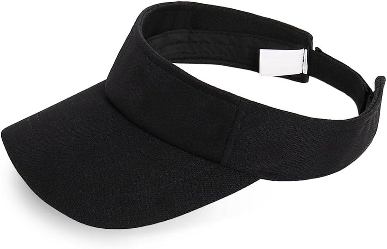 Sun Visor Hat Sports Adjustable Baseball Cap with Outdoor UV Protection for Women Men