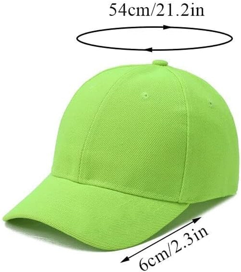 Kids Boy Girl Baseball Cap Hat Soft Cotton Lightweight Adjustable Size for 2-9 Years