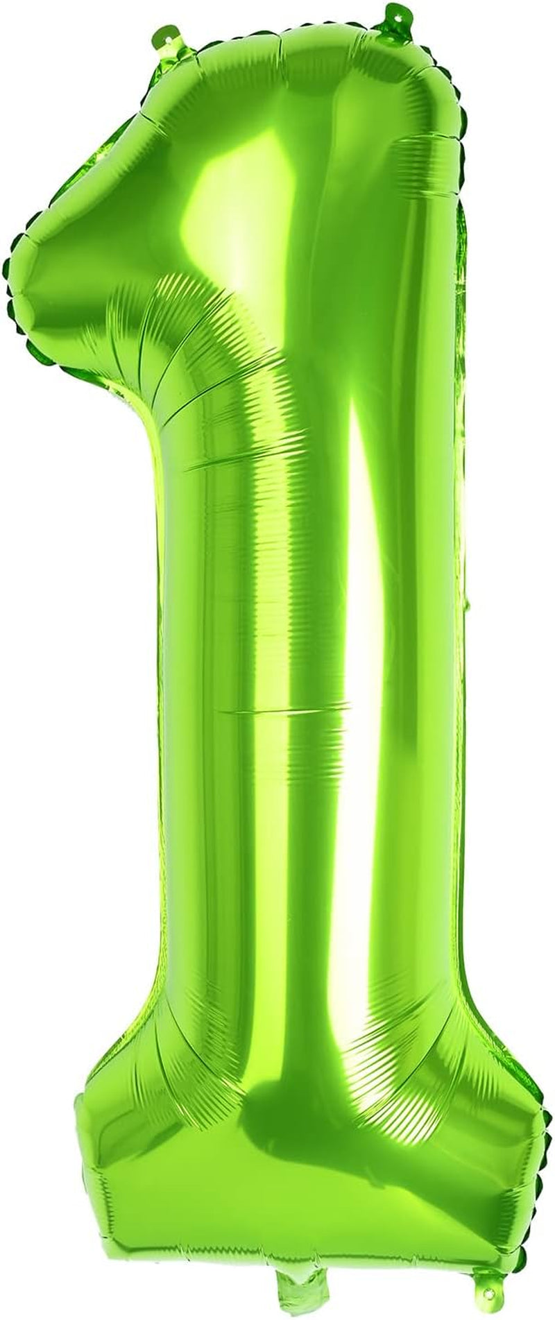 40 Inch Large Foil Balloon Number 1 Green, Numbers Balloon 0-9, Helium Balloons Numbers for Girls Boys Birthday Decoration/Anniversary Decoration/New Year'S Eve Decoration (Green#1)