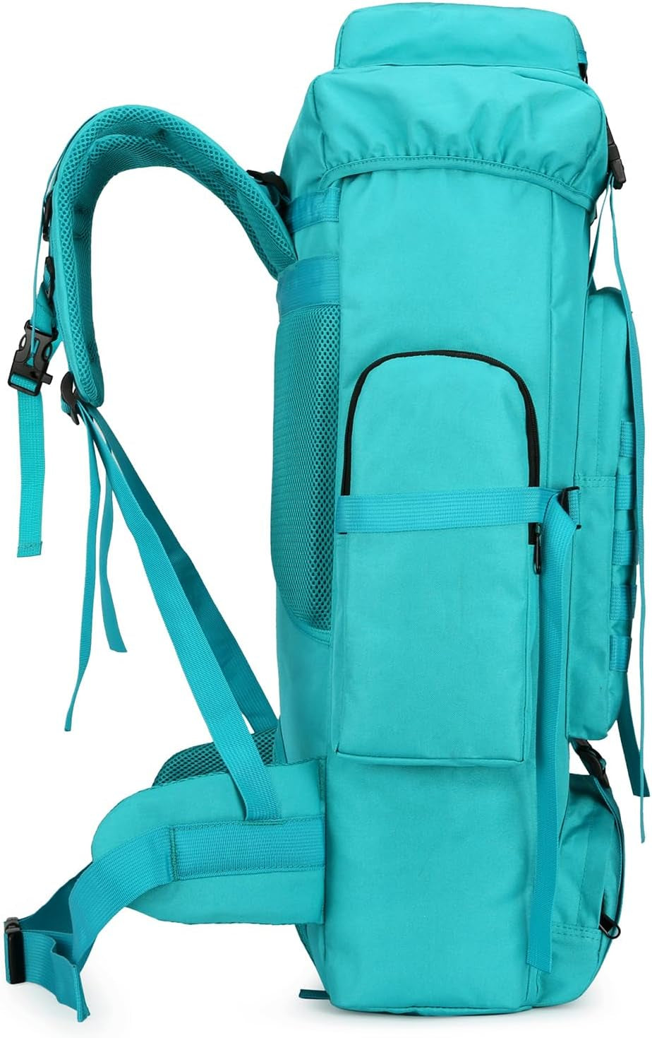 70L Hiking Backpack for Men Waterproof Military Camping Rucksack Travel Daypack