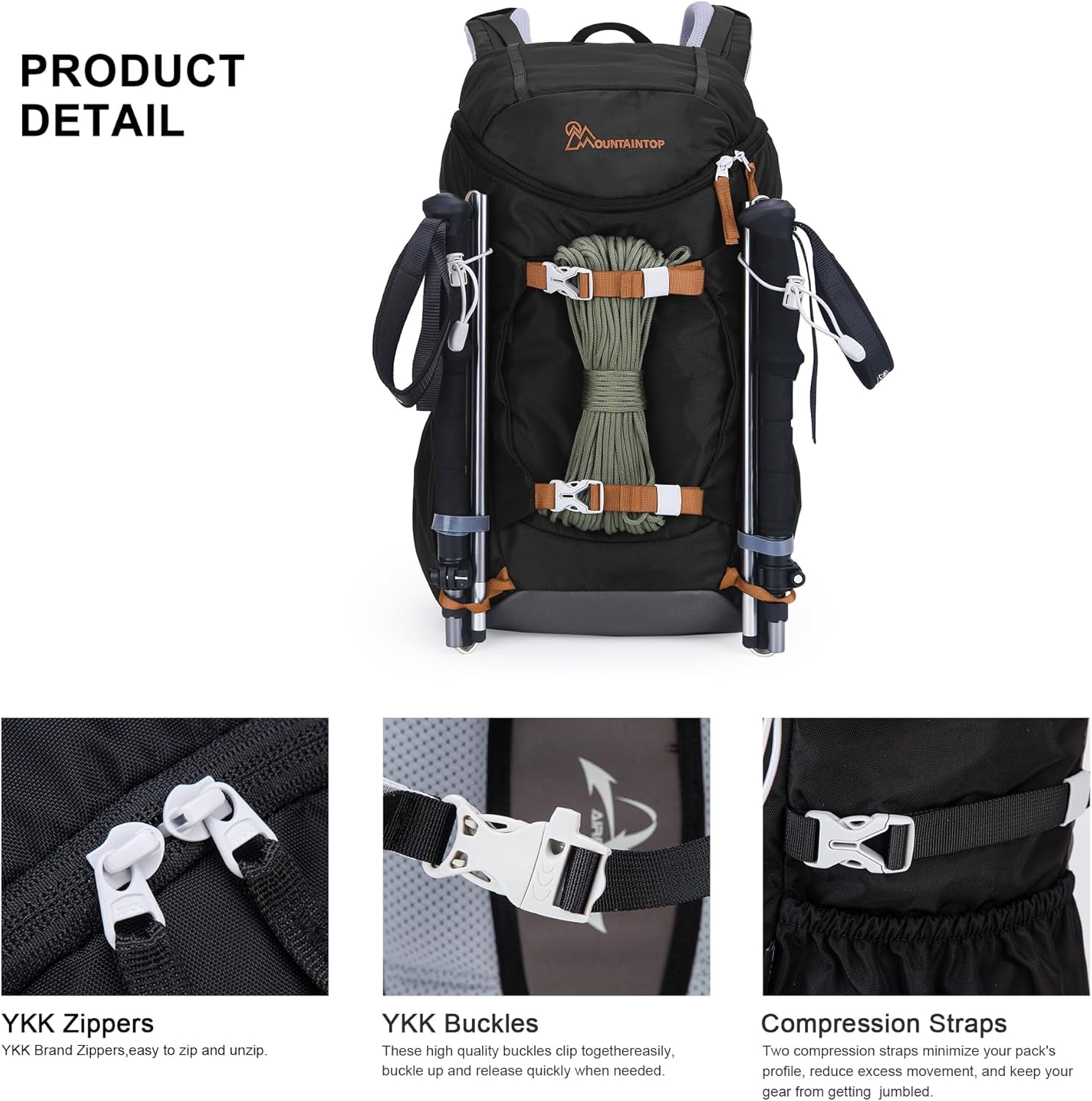 Small Hiking Backpack 28L Travel Daypack Lightweight for Women for Outdoor Camping