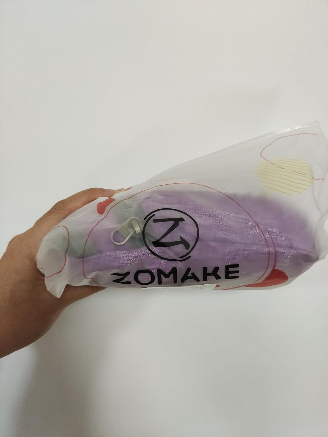 Ultra Lightweight Packable Backpack, 10L Small Daypack Light Foldable Backpacks Water Resistant Day Bag for Hiking (Light Purple)