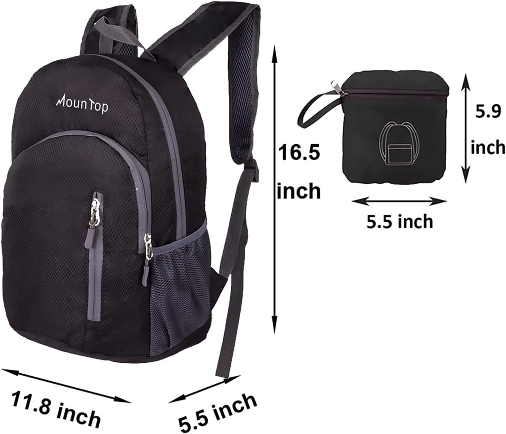 Outdoor Lightweight Foldable Water Resistant Backpack for Travel Hiking Riding