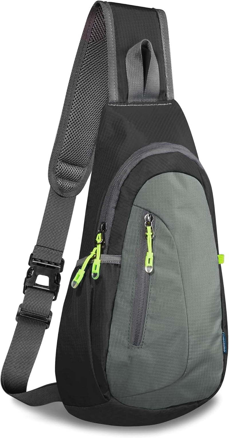 Small Sling Bag, Lightweight Crossbody Backpack for Men Women, Shoulder Bag for Sports and Outdoor