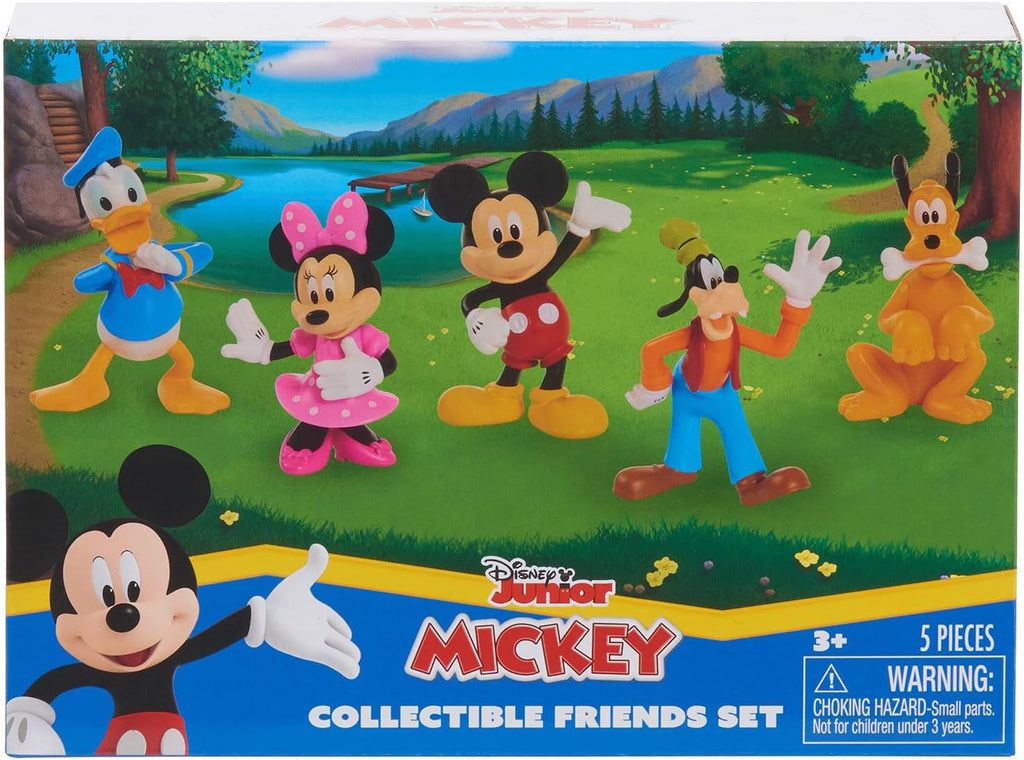 Mickey Mouse Collectible Figure Set, 5 Pack, Kids Toys for Ages 3 up by