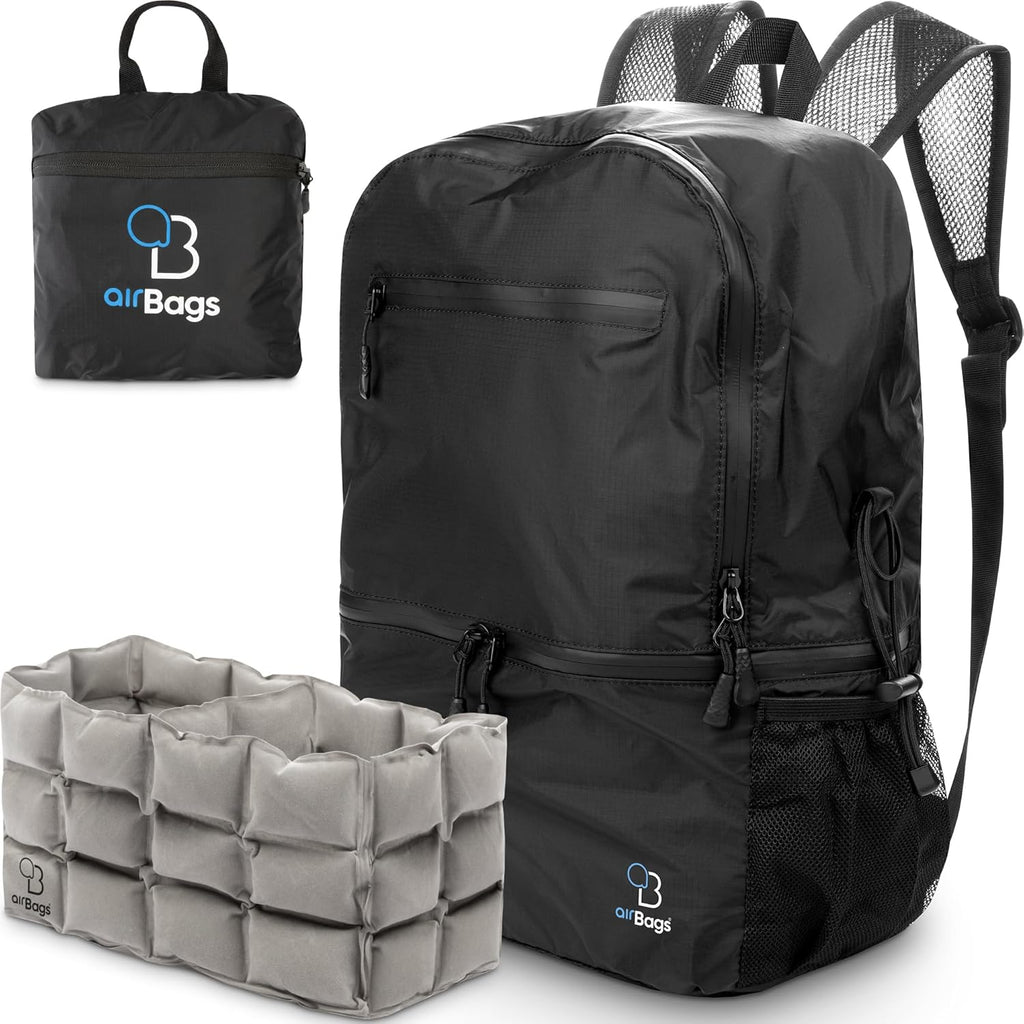 25L Waterproof Backpack - Packable Hiking Backpack for Travel - Small Foldable Bag - Nylon Ultra Lightweight Daypack for Men & Women