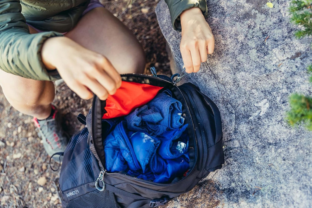 Nano 24L Unisex Day Hiking/Commuter/Active Travel Backpack, Breathable Backpanel, Hydration Port, One Size Fits All, Hornet Yellow