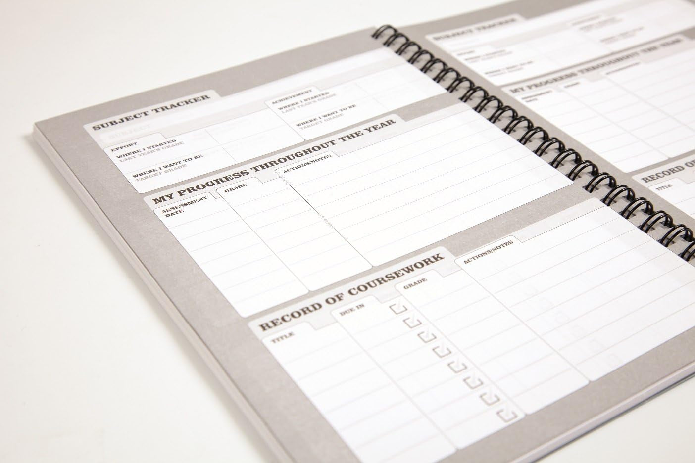 A5 Student Planner - Undated Academic Organiser Diary - for Any Year Use