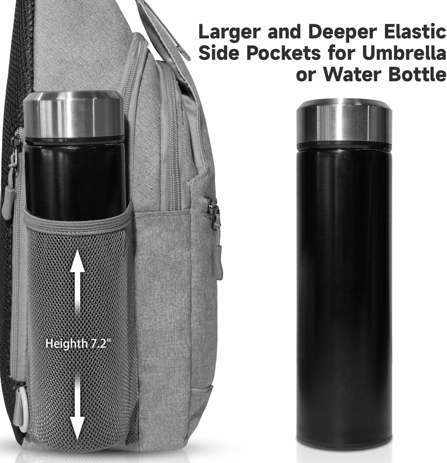 Sling Backpack for Women, Laptop Backpack, anti Theft Sling Bag for Men, Casual Lightweight Travel Backpack Hiking Single One Strap Daypack Chest Backpacks Walking Cycling Back Pack