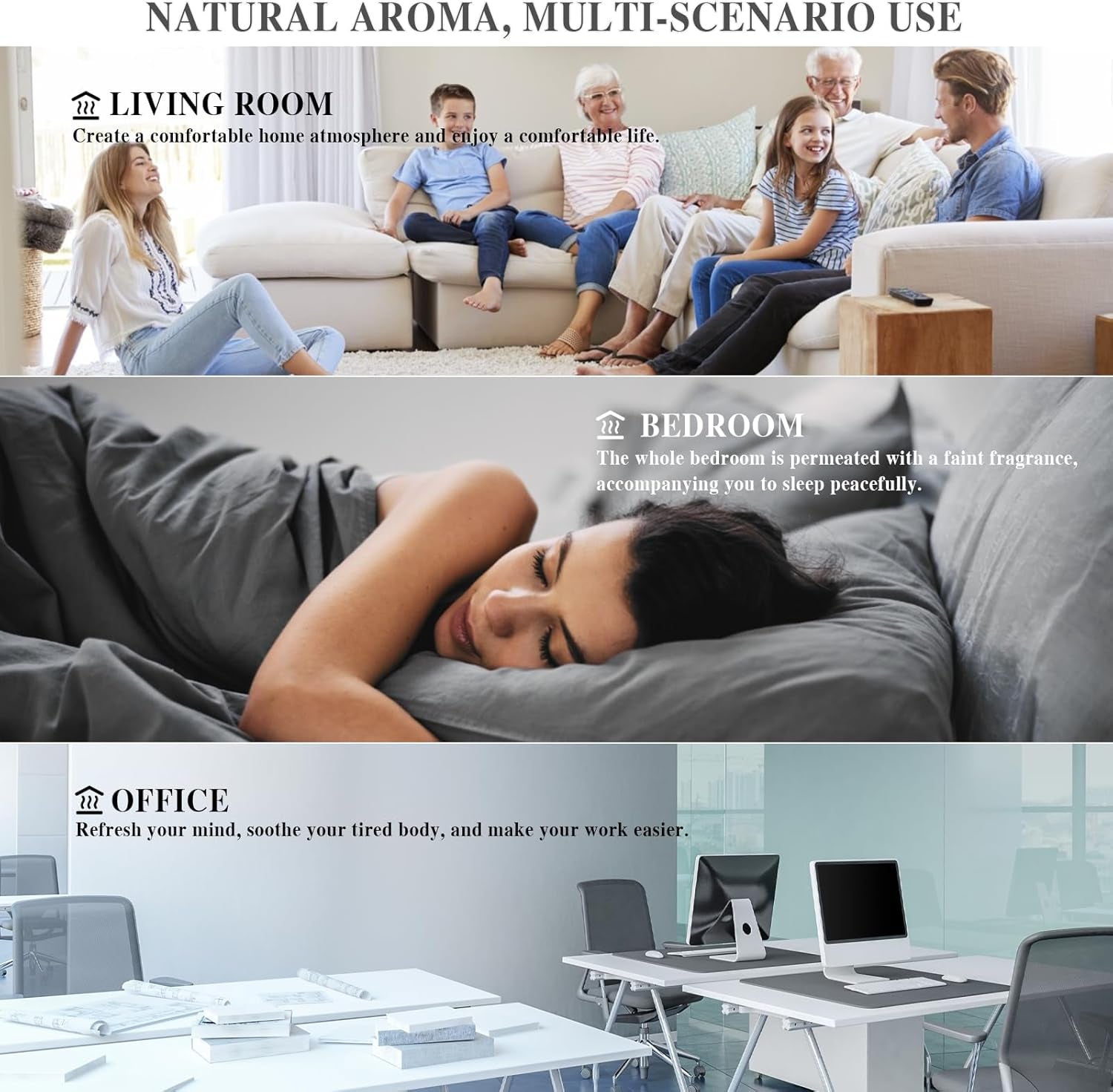 Fragrance Oil, 100ML Cherry Aromatherapy Oil, with Glass Dropper, Diffuser Oil for Making Candle, Soap, Bath Bombs