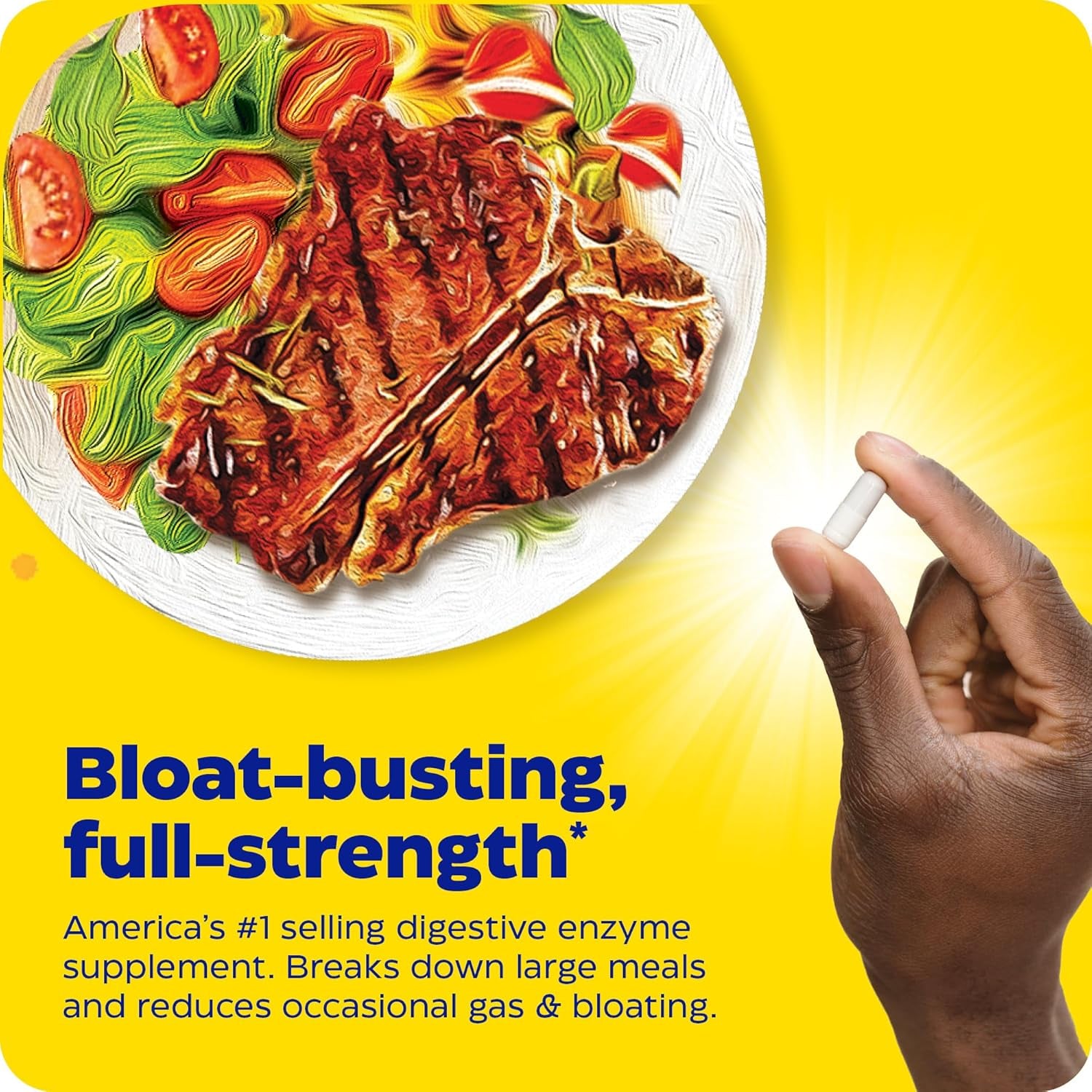 Digest Gold + Atpro, Maximum Strength Digestive Enzymes, Helps Digest Large Meals, for Gas and Bloating, 240 Capsules