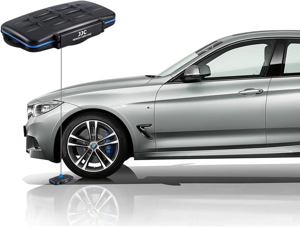 Memory Card Case, SD Card Storage Box for 12 SD Cards + 18 Micro SD + 6 CF Compact Flash Cards (36 Slots)