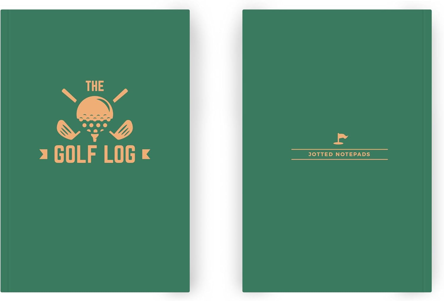 Golf Log Pocket Notebook - Progress Tracker, 50 Detailed Rounds of Golf, Yardage Section, Golf Terminology & Game Formats