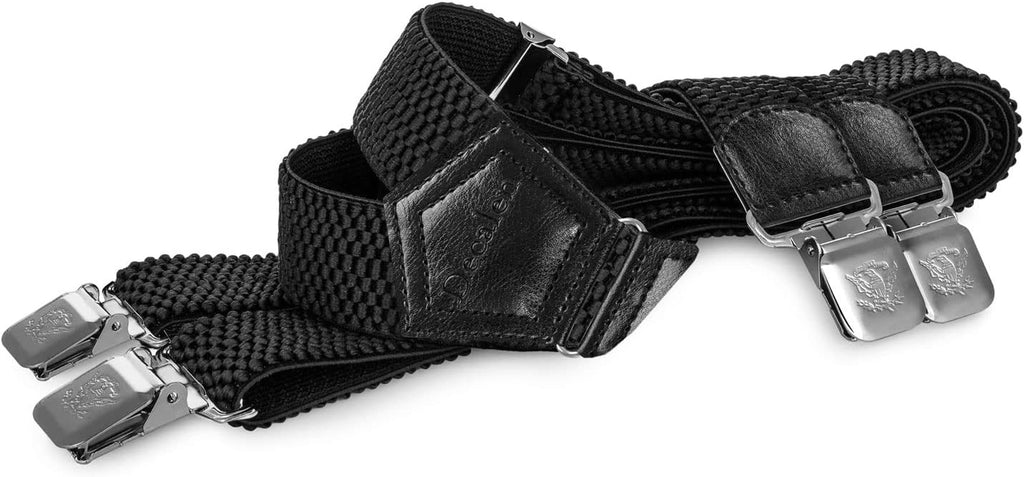 Mens Braces X Style Very Strong Clips Adjustable One Size Fits All Heavy Duty