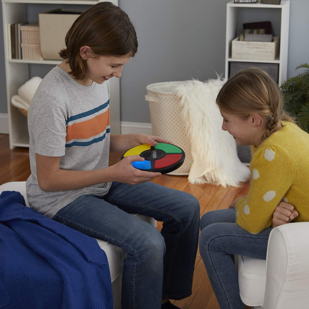 Simon Handheld Electronic Memory Game with Lights and Sounds for Kids Ages 8 and Up