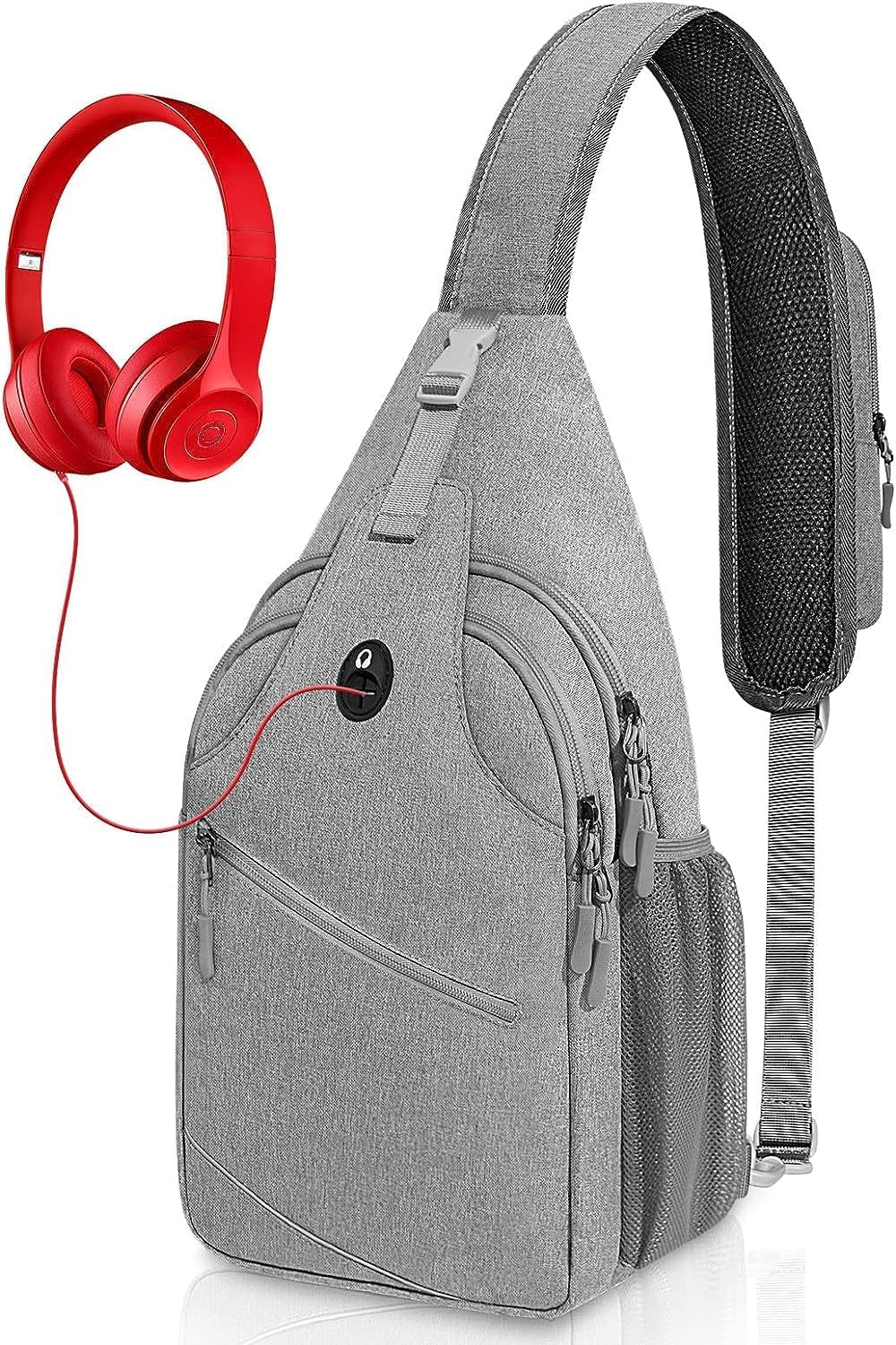 Sling Backpack for Women, Laptop Backpack, anti Theft Sling Bag for Men, Casual Lightweight Travel Backpack Hiking Single One Strap Daypack Chest Backpacks Walking Cycling Back Pack