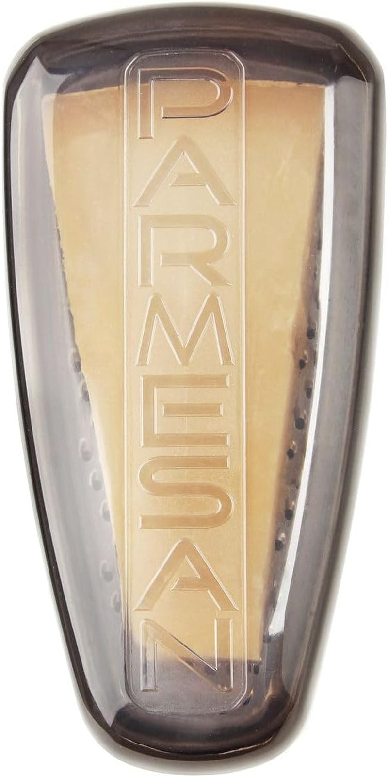 Parmesan Cheese Grater with Container,Transparent/Black/Silver,19X9.5X7Cm