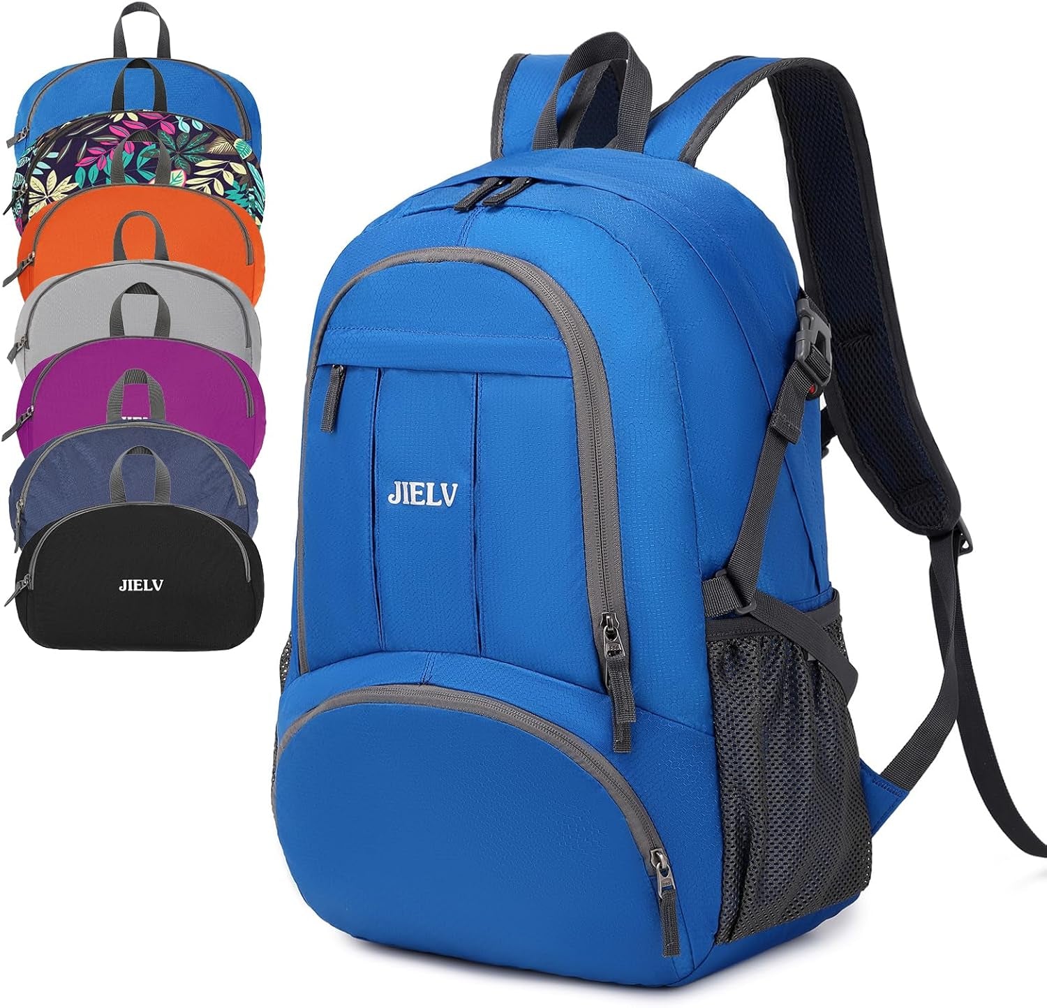 30L Lightweight Packable Backpack Small Foldable Hiking Backpack Waterproof Daypack Travel Camping Outdoor for Women Men Valentines Day Gifts(Lgiht Blue)