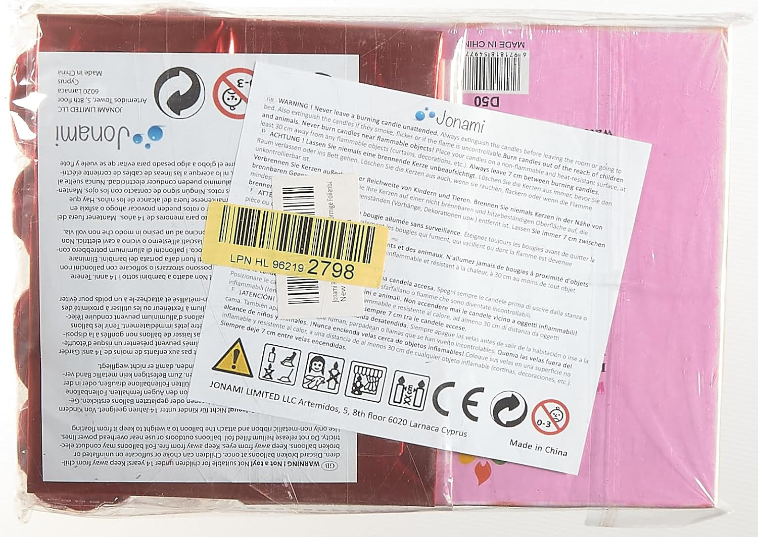 Romantic Decorations, Candles and Petals Set, 50 Love Heart Shaped Floating Tea Lights Candles + 1000 Silk Red Rose Petals + 5 Red Heart Shaped Foil Balloons for Wedding, St Valentine and Engagement