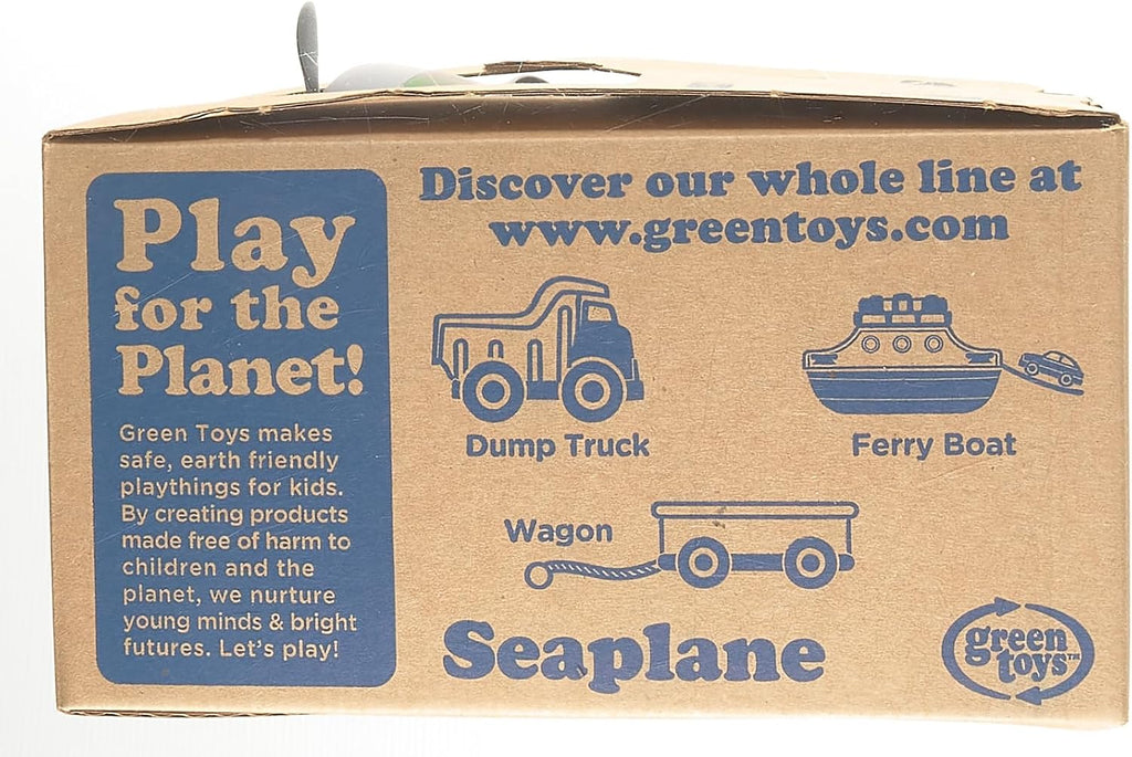 Seaplane in Green Color - BPA Free, Phthalate Free Floatplane for Improving Pincers Grip. Toys and Games ,9 X 9.5 X 6 Inches